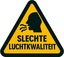Slechte luchtkwaliteit
